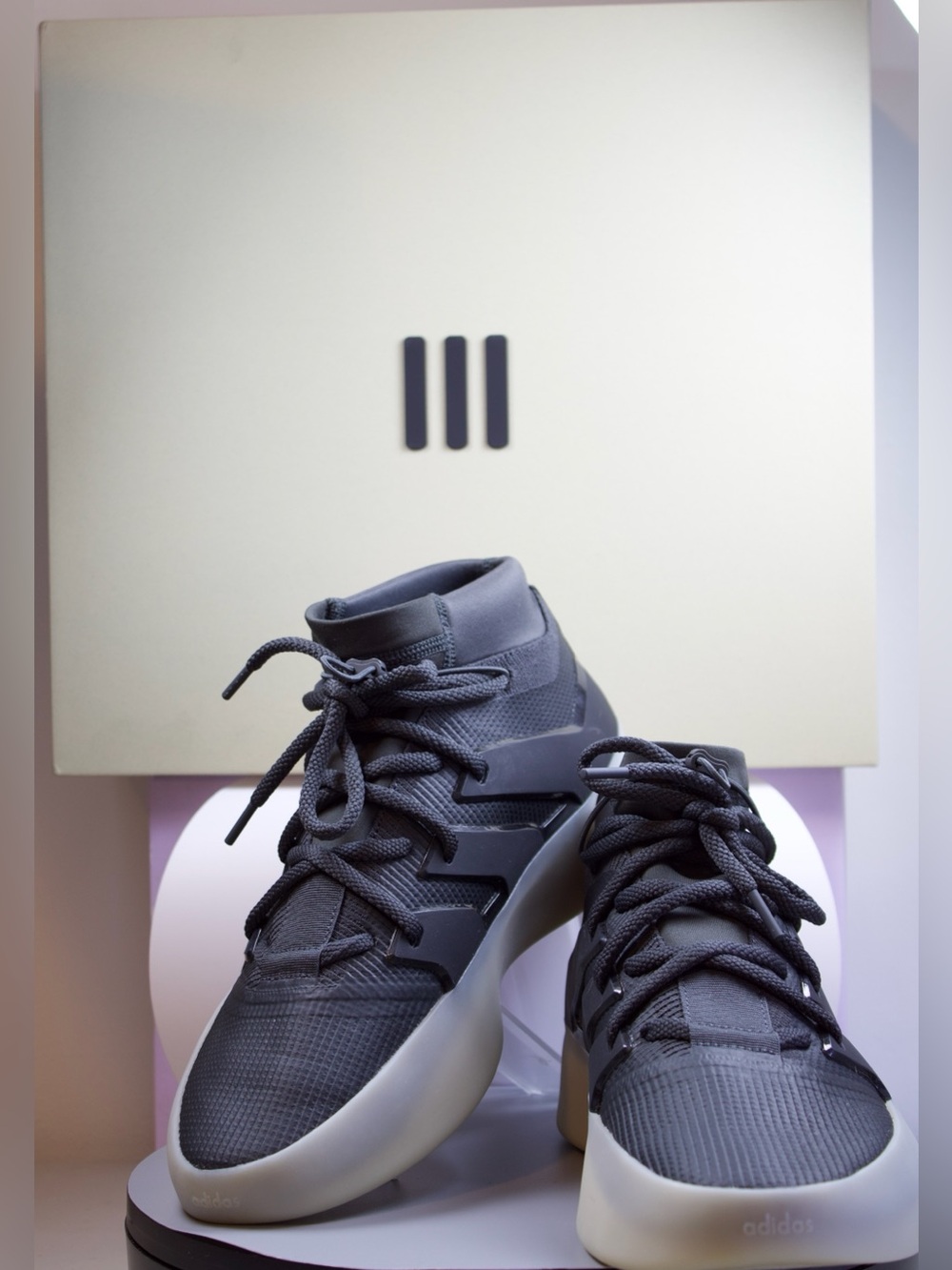 Adidas Fear of God Athletics x I BASKETBALL Carbon Men’s Sneakers Size 10.5